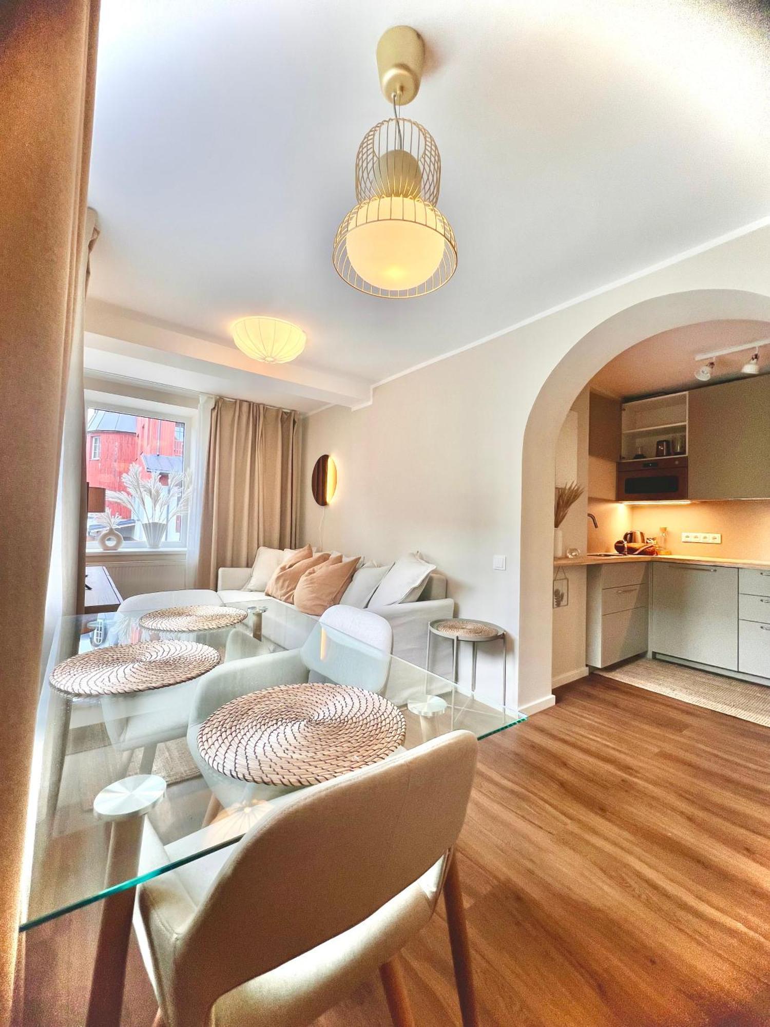 Апартаменты Dabintos Sunny Arch Друскининкай Экстерьер фото